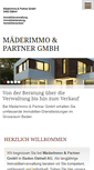 Mobile Screenshot of maederimmo.ch